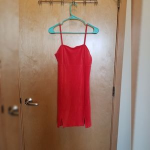 Target Wild Fable Red Mini Corduroy Bodycon M